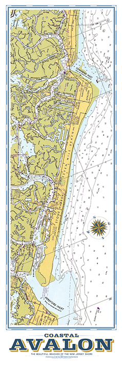 Avalon Nautical Chart