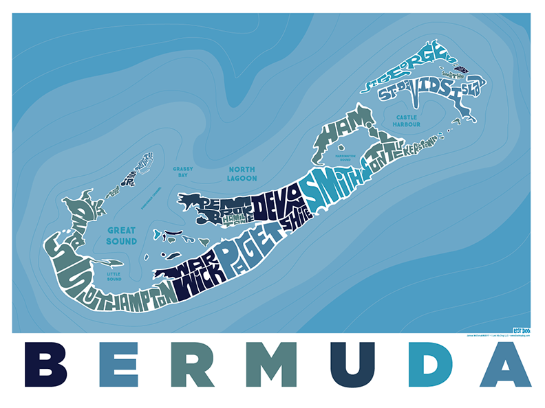 Bermuda Type Map