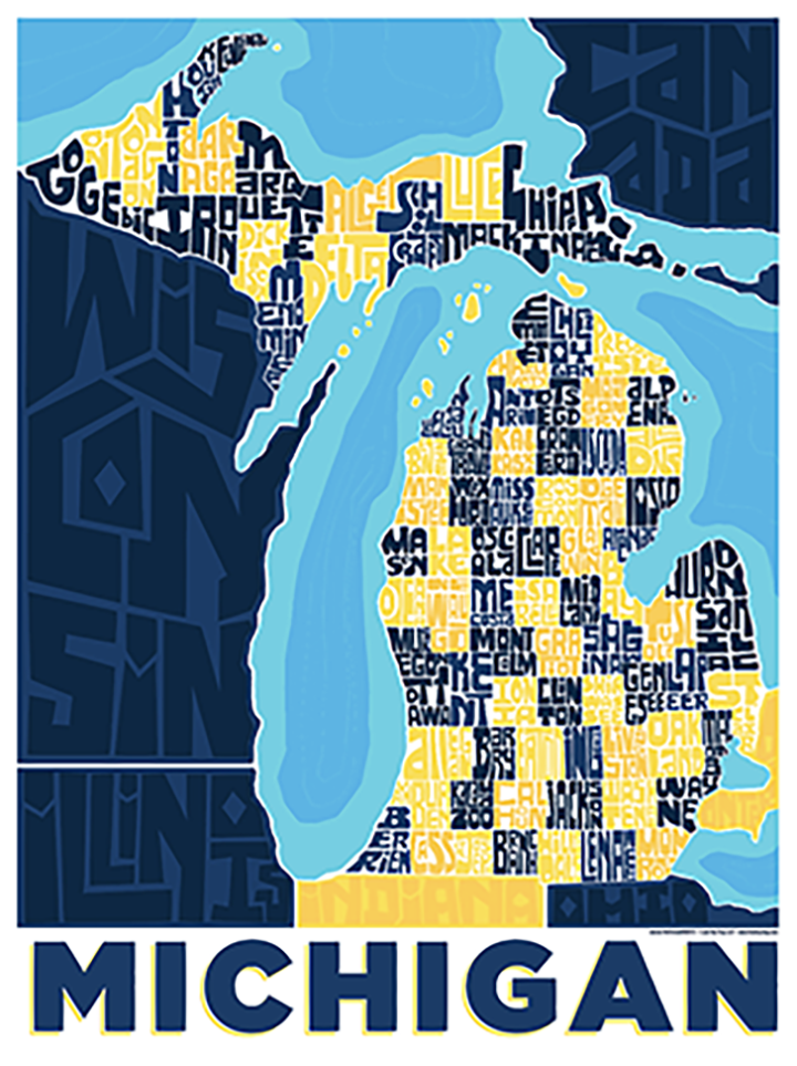 Michigan Neighborhood Type Map