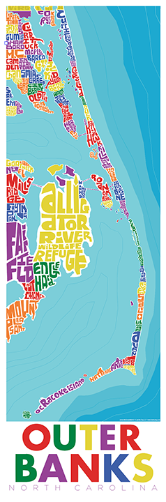 Outer Banks Type Map