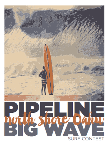 Pipeline Big Wave Surf Contest