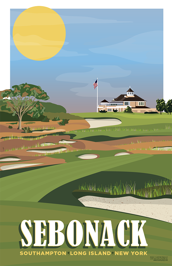 Sebonack Golf Course Illustration