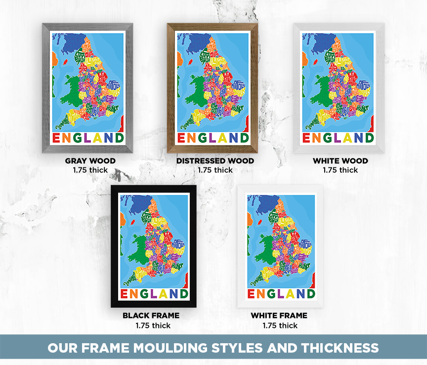 England Type Map