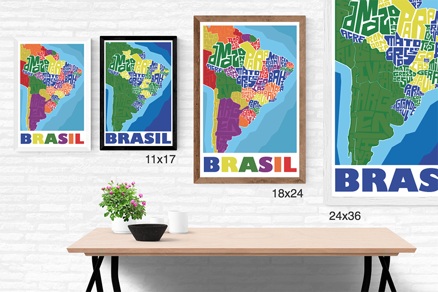 Brazil State Type Map