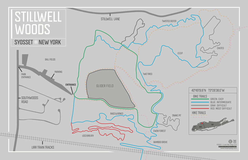 Stillwell Woods Trail Map