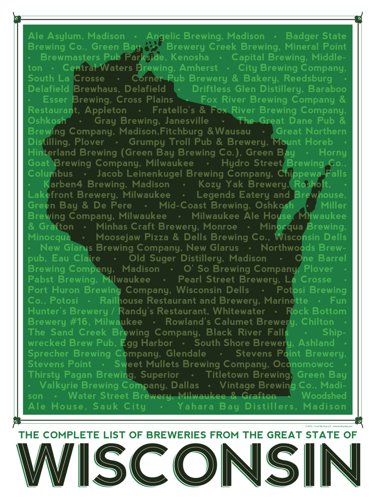 Wisconsin State Breweries Chart