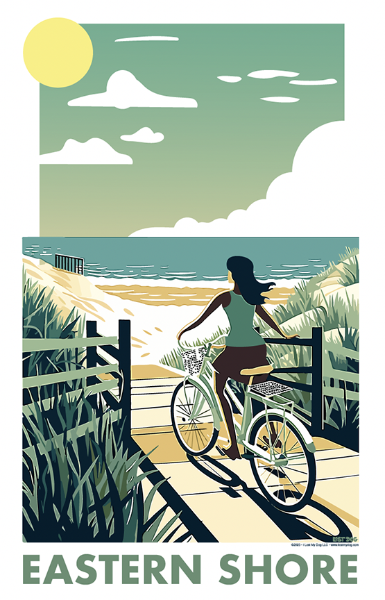 bicycle at beach artist scott Beach Bike Ride – LOST DOG Art & Frame