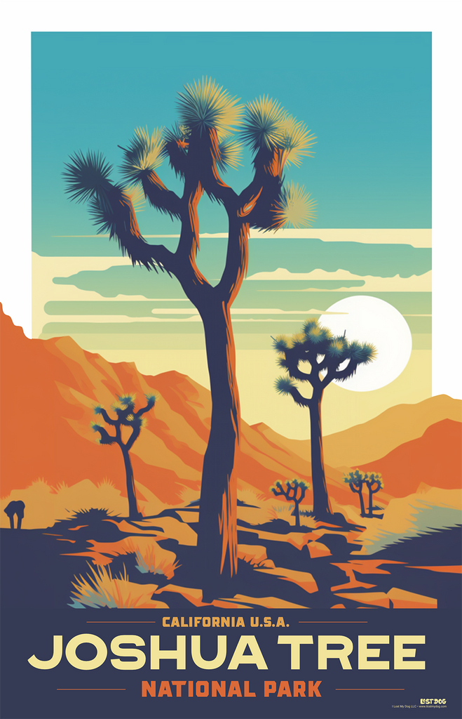 Joshua Tree National Park Illustration