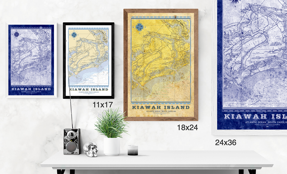 Kiawah Island, South Carolina Nautical Chart