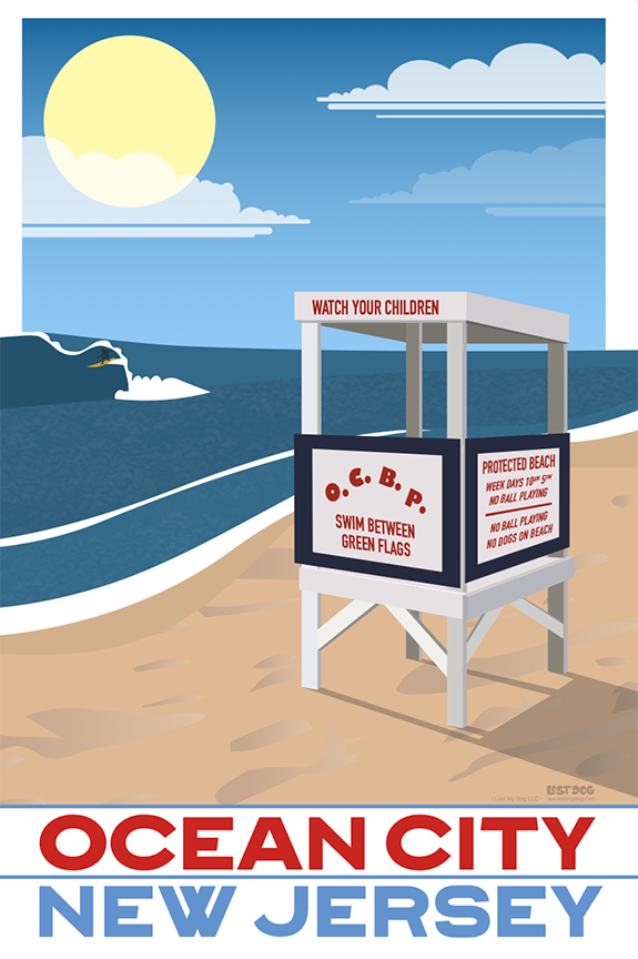 Lifeguard Stand: Ocean City, New Jersey