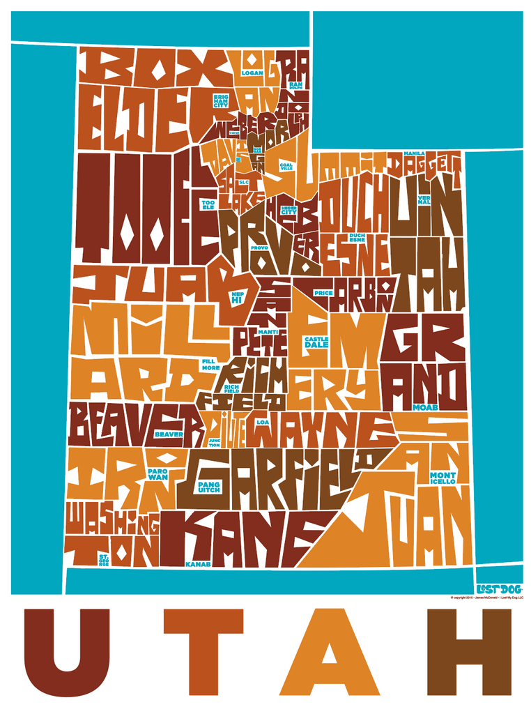 Utah Type Map