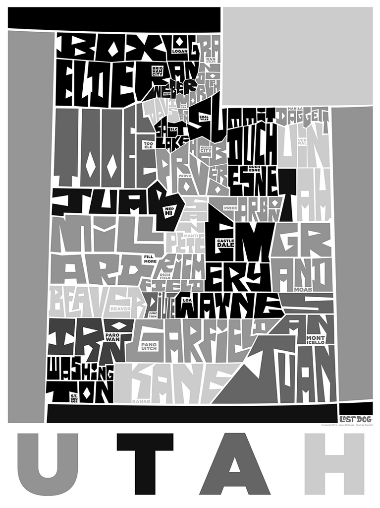 Utah Type Map