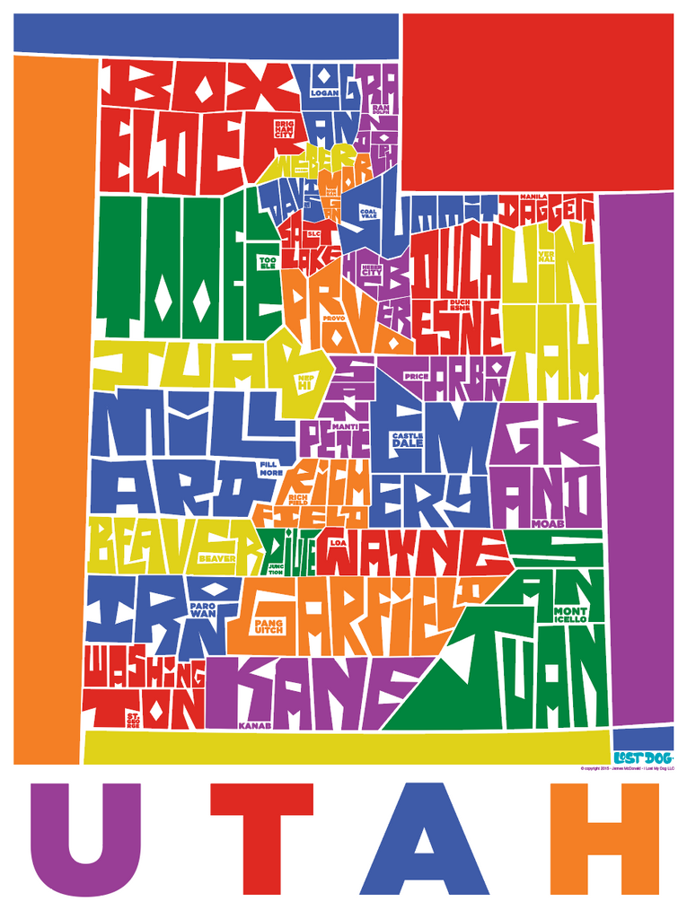 Utah Type Map
