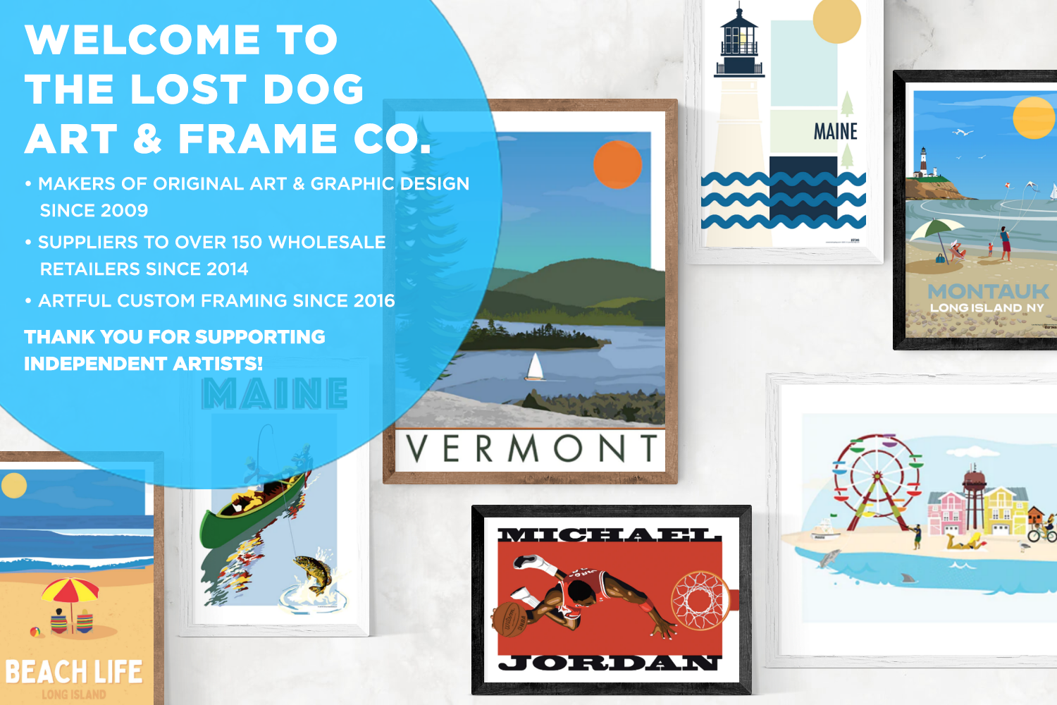 Hand-drawn Type Maps, Posters & illustrations | I Lost My Dog