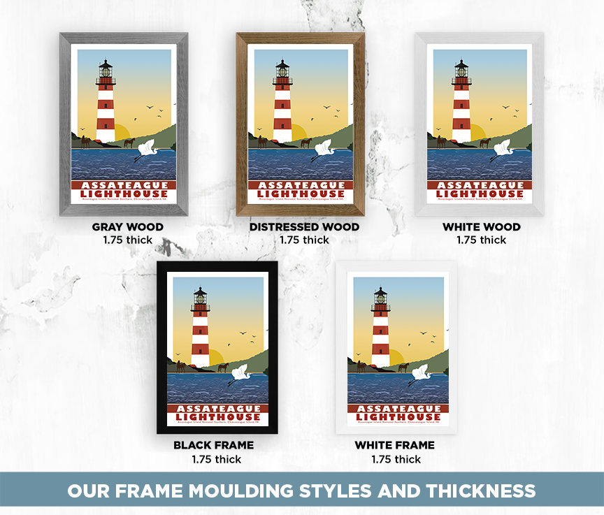 Assateague Lighthouse Illustration