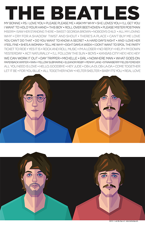 The Beatles Illustration: Artist & Icon Series