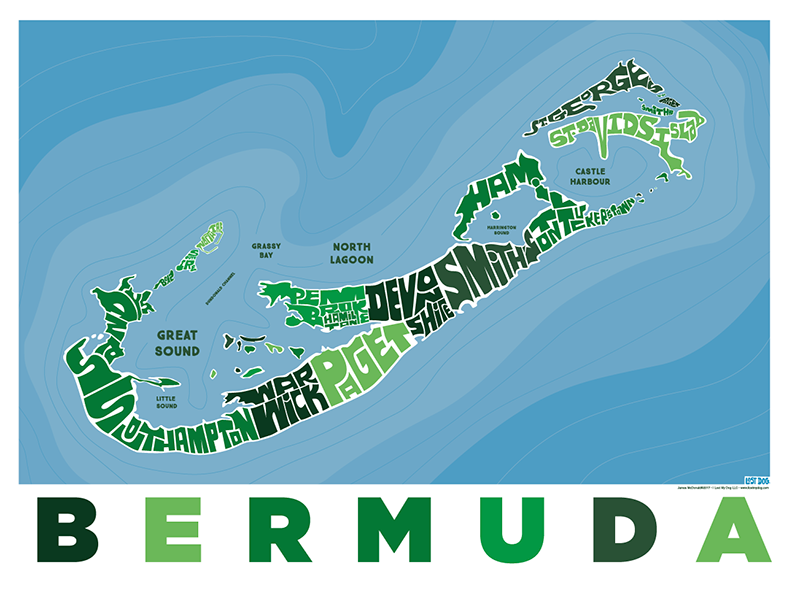 Bermuda Type Map