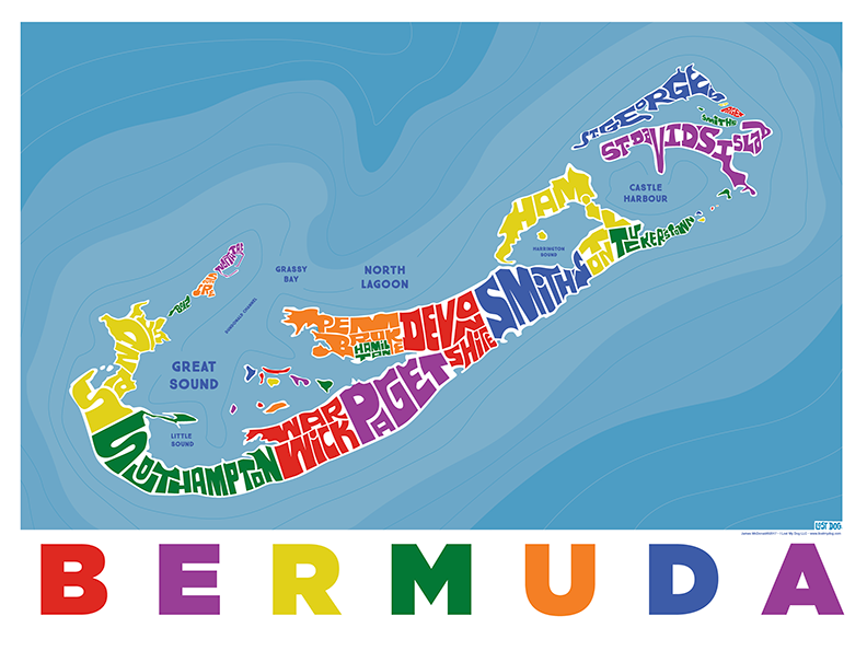 Bermuda Type Map