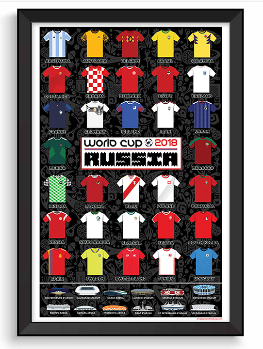 World Cup 2018 Poster