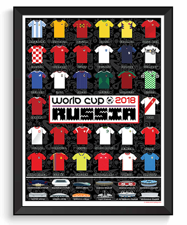 World Cup 2018 Poster