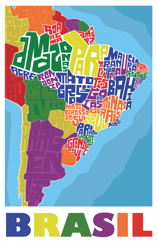 Brazil State Type Map