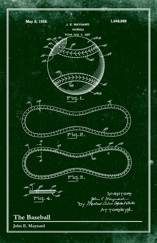 The Baseball-Patent Invention Art