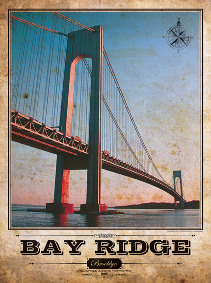 Verrazano Bridge - Bay Ridge Vintage