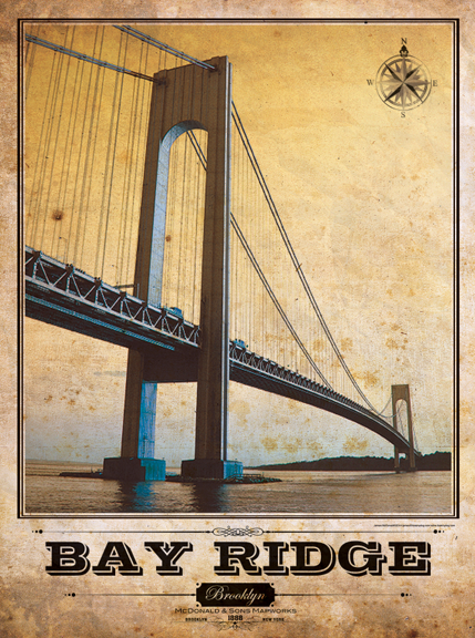 Verrazano Bridge - Bay Ridge Vintage