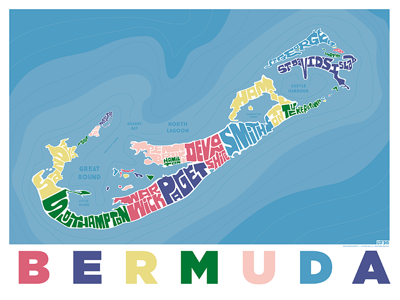 Bermuda Type Map