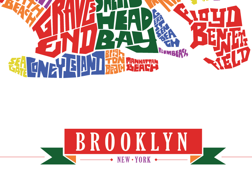 Brooklyn Solid Colors Type Map