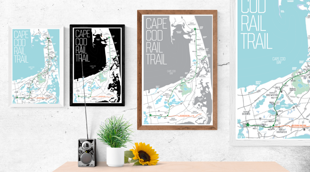 Cape Cod Rail Trail Map