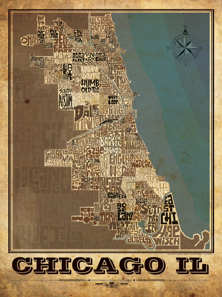 Chicago Neighborhood Type Map