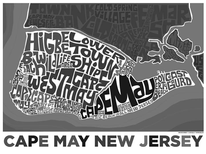 Cape May Type Map