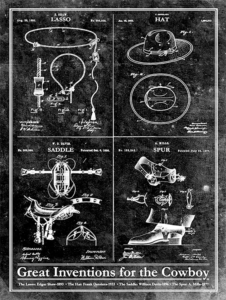 Cowboy Inventions-Patent Art