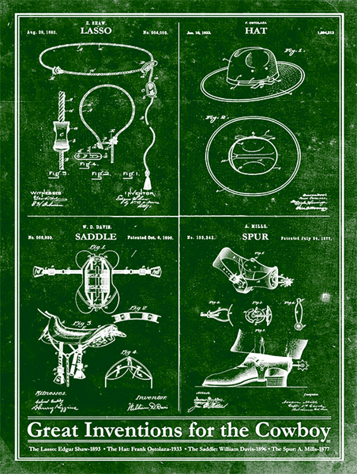 Cowboy Inventions-Patent Art