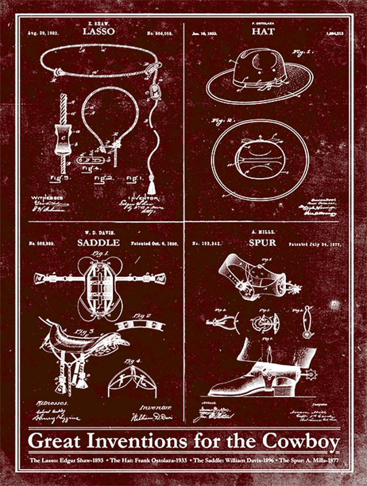 Cowboy Inventions-Patent Art