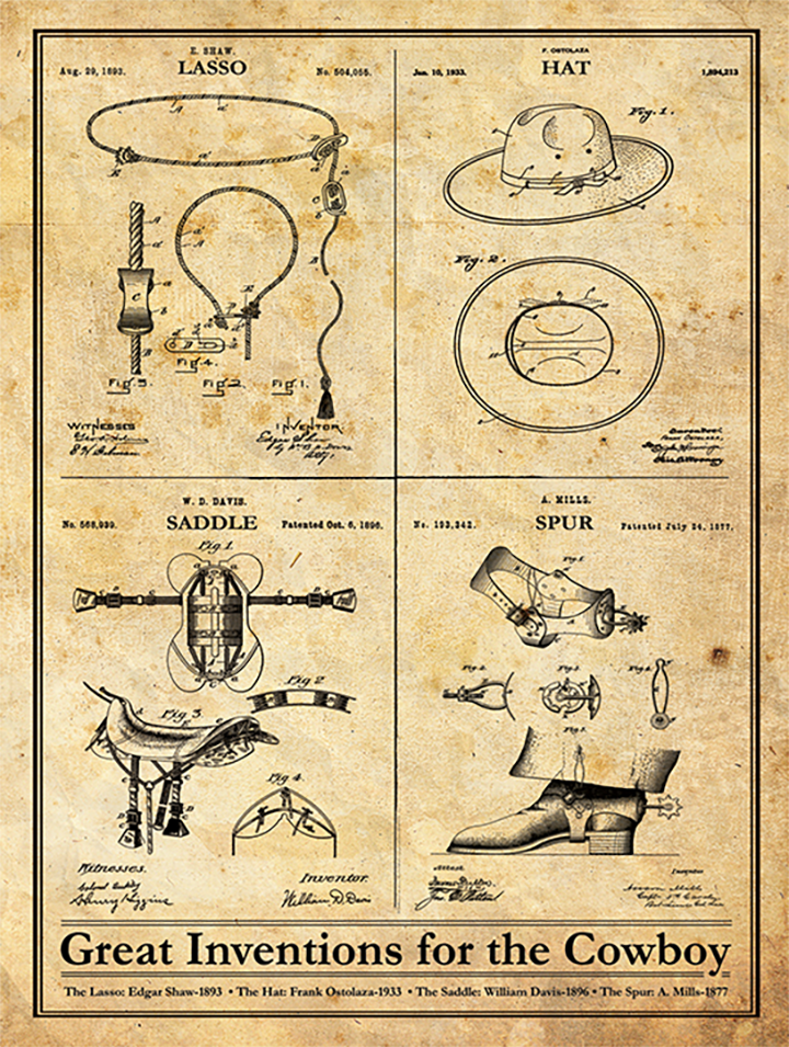 Cowboy Inventions-Patent Art