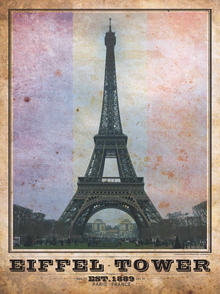 Eiffel Tower Vintage