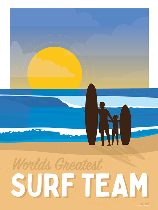 Father Son Surf Team