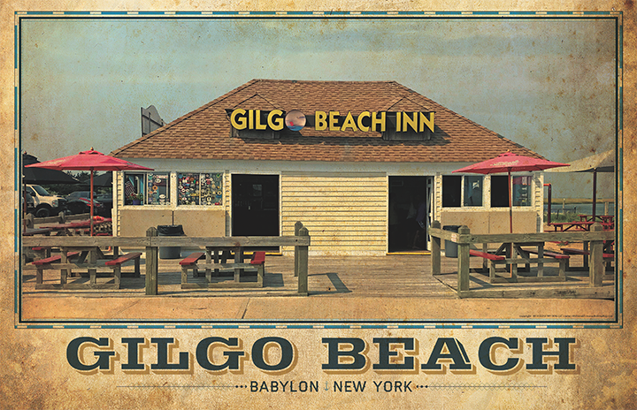 Gilgo Beach Inn Vintage Photograph