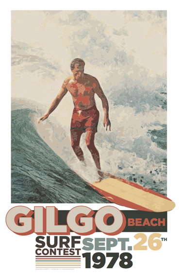 Gilgo Beach Old School Surf Contest