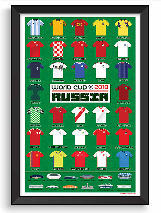 World Cup 2018 Poster