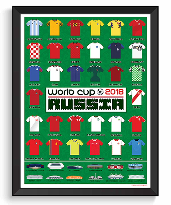 World Cup 2018 Poster