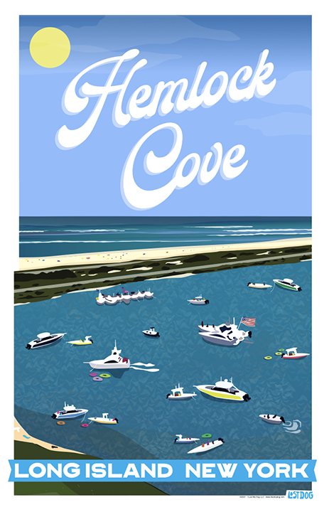 Hemlock Cove Illustration