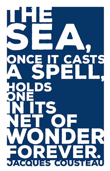 The Sea Casts a Spell - Jacques Cousteau