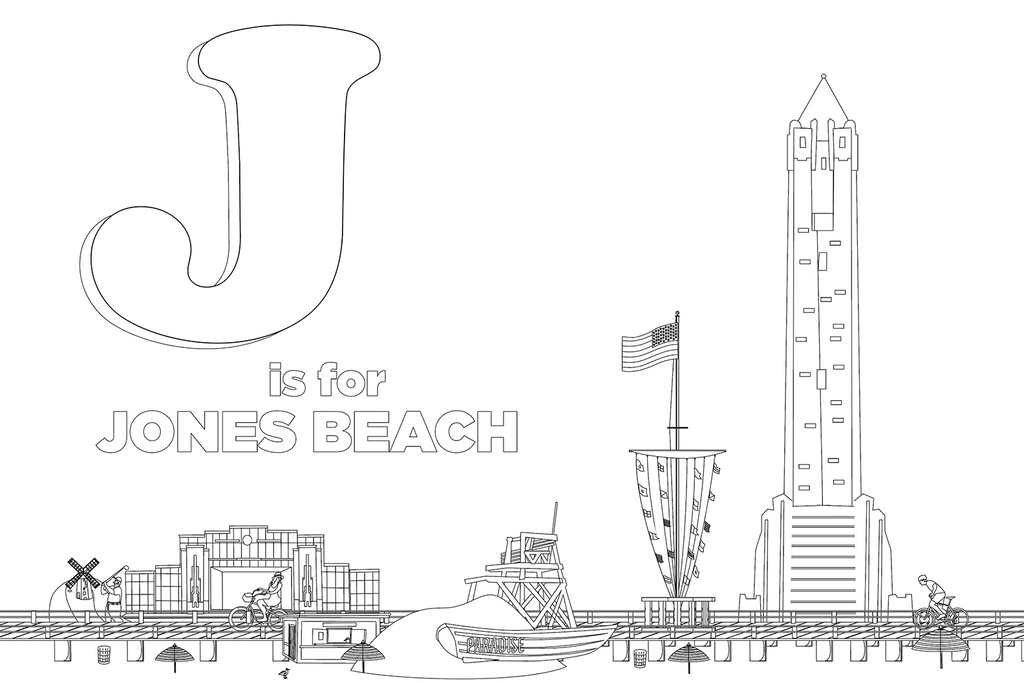 Coloring Pages: ABCs of Long Island