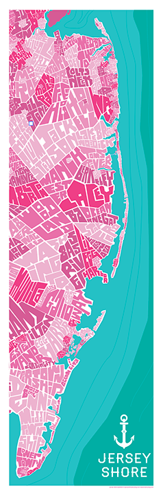 Jersey Shore FULL Type Map