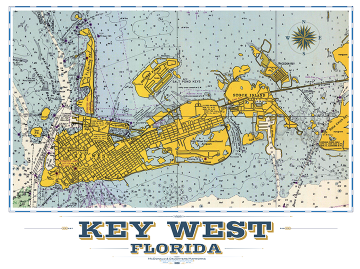 Key West Nautical Chart