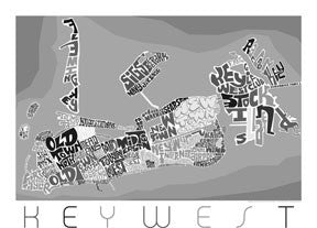 Key West Neighborhood Type Map
