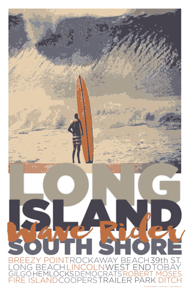 Long Island South Shore Big Wave Surf Contest